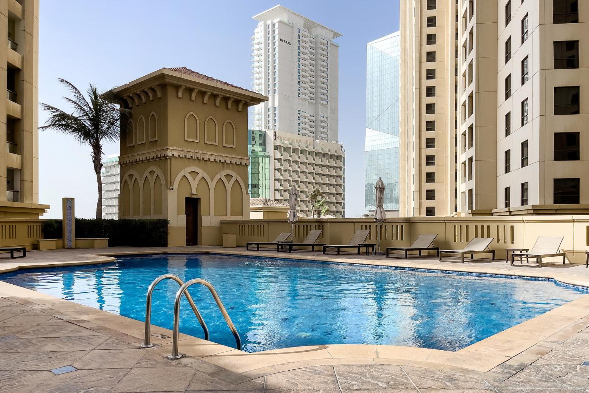 Premium 2Bdr Apartment See View Bahar 4 Jbr Dubai Exterior foto